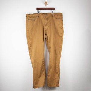 Levi 541 Mens Jeans Pants Brown Plus Size 42x32